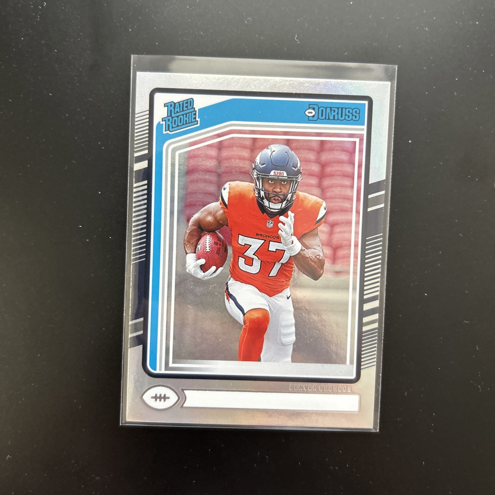 2024 Panini Donruss - Rated Rookie Audric Estime #335 No Name (RC)