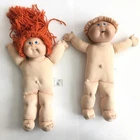 Pair of Vintage 17” Cabbage Patch Coleco Baby and Orange Red Hair Dolls