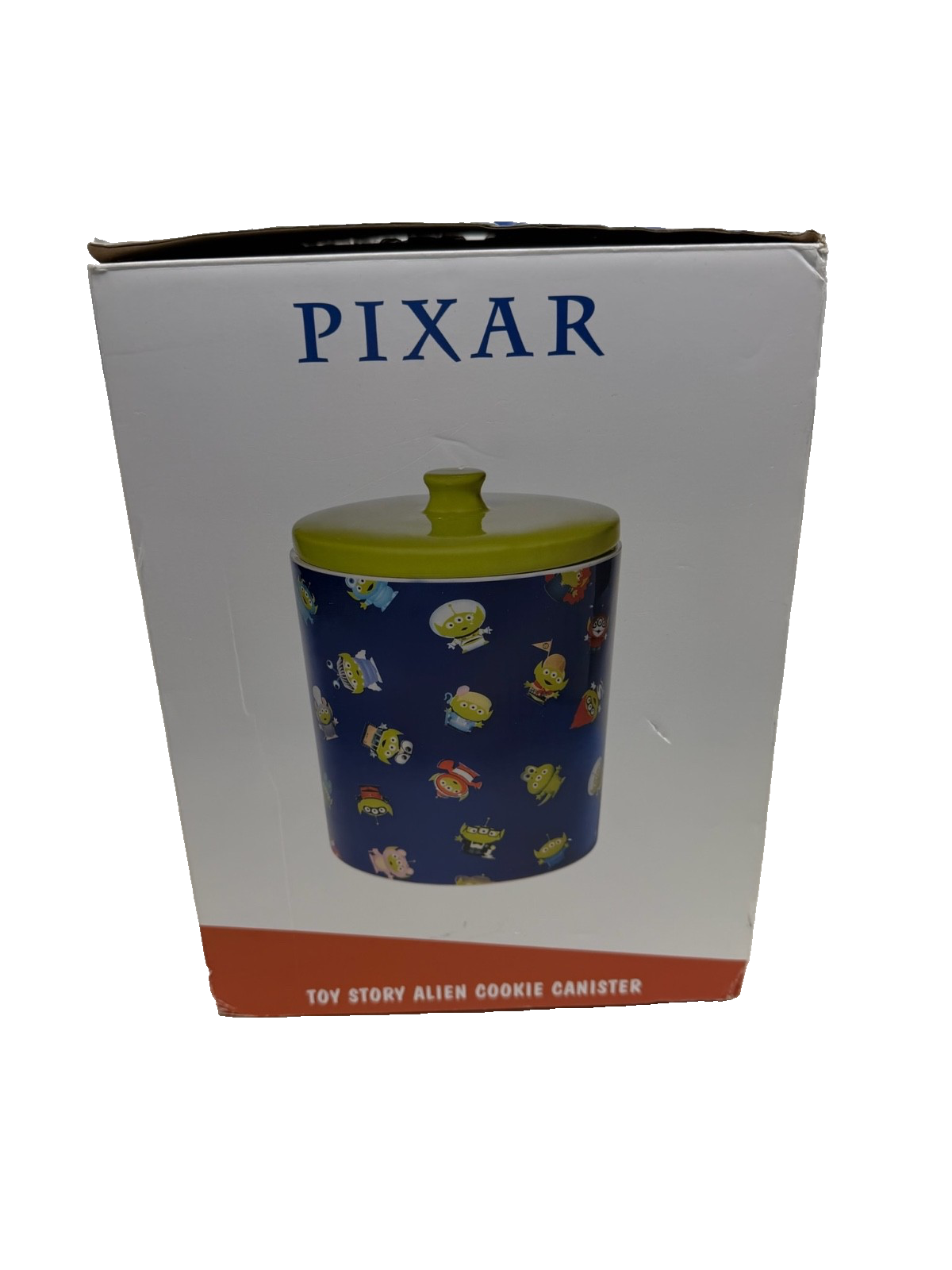 Disney Pixar Toy Story Enesco Alien Cookie Jar Canister. New Open Box ...