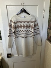 NWT The Children's Place Girls Fair Isle Sweater Dress Size XXL 18 