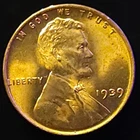 1939 Lincoln Wheat One Cent 1c Coin BU #AB708