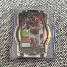 2022 Panini Select Teagan Quitoriano Rookie Prizm Club Level #263 Houston Texans