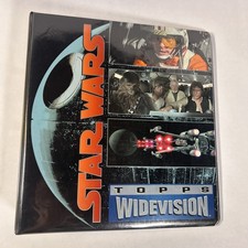 Star Wars Topps Widevision Limited Collector Edition Trading Card Binder 1995