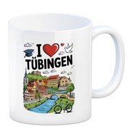 I Love TüBingen Kaffeebecher Mit SehenswüRdigkeiten