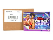 2024/25 TOPPS FINEST BASKETBALL HOBBY 8-BOX CASE