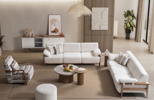 Wohnzimmer-Set WäRme Und GemüTlichkeit In Jedem Element-image