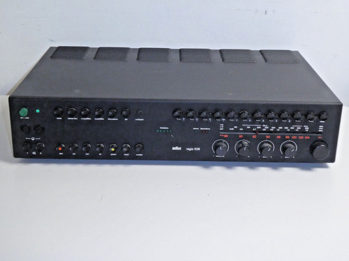 Braun Regie 528 Vintage Design Receiver / DEFECTIVE, cannot be switched on