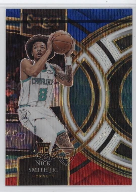 2023-24 Panini Select Premier Level Tri-Color Prizm Nick Smith Jr #119 1s2h