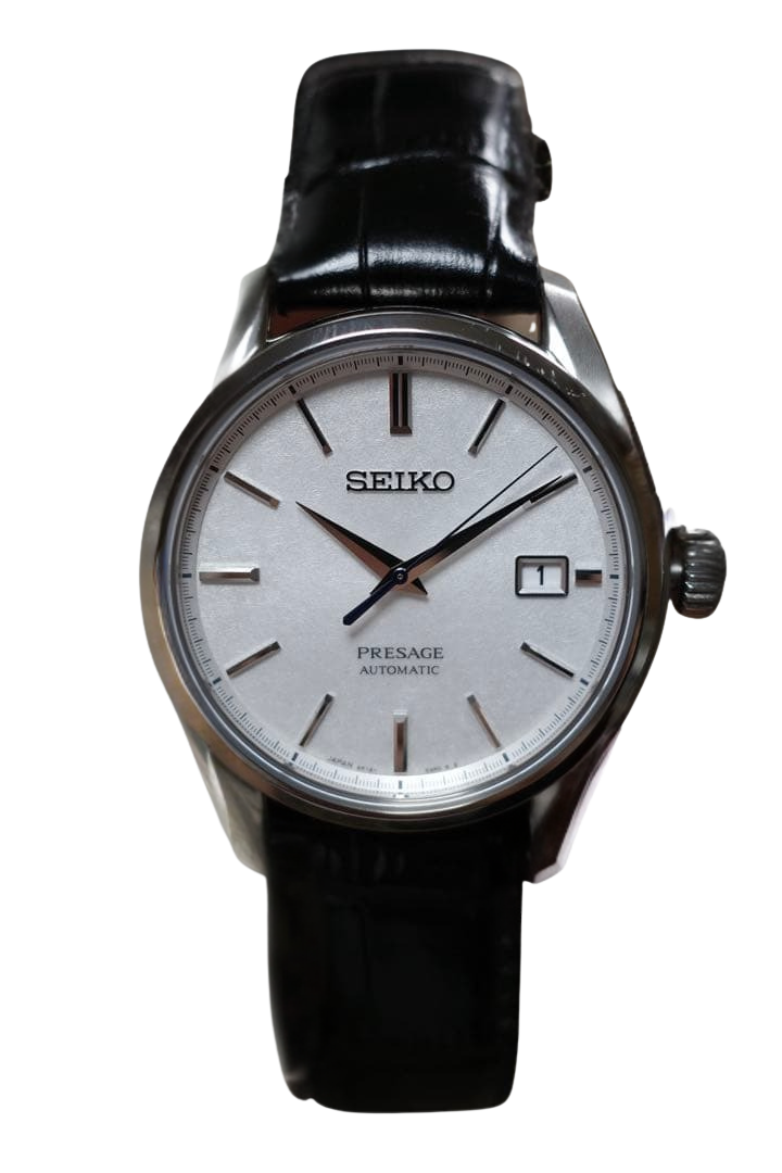 SEIKO Presage SARX055 6R15-04A0 Baby Snowflake Titanium+leather