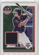 2022 Panini USA Baseball Stars & Stripes Materials Gold 63/99 Bryce Rainer 14ij