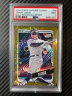 2024 Topps Chrome Cosmic Aaron Judge Gold Interstellar Refractor /50 PSA 9 #68