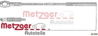 Metzger 10.304 Seilzug FüR KupplungsbetäTigung Kupplungszug Seilzug FüR VW