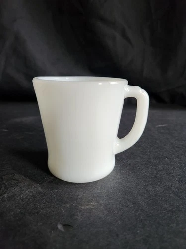 Vintage Anchor Hocking Fire-King Milk Glass Coffee Mug