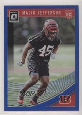 2018 Donruss Optic Rookies Blue Prizm 67/149 Malik Jefferson #123 pn1