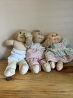 Cabbage Patch Dolls, Lot Of 3
