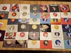 Classic Rock 45 RPM Vinyl Lot of 40 Ozzy Osbourne Styx Rolling Stones Lot# 21