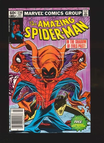 Amazing Spider-Man # 238 Newsstand - 1st Hobgoblin Tattooz removed VF+ Cond