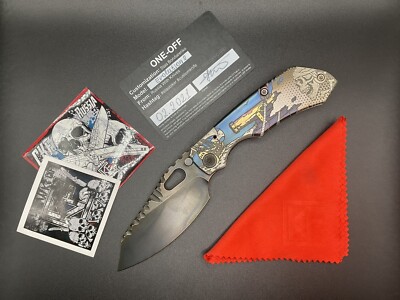 Jon Sorensn CKF Custom Knife Factory Evo 2.0 One-Off Hand Carved Perfection