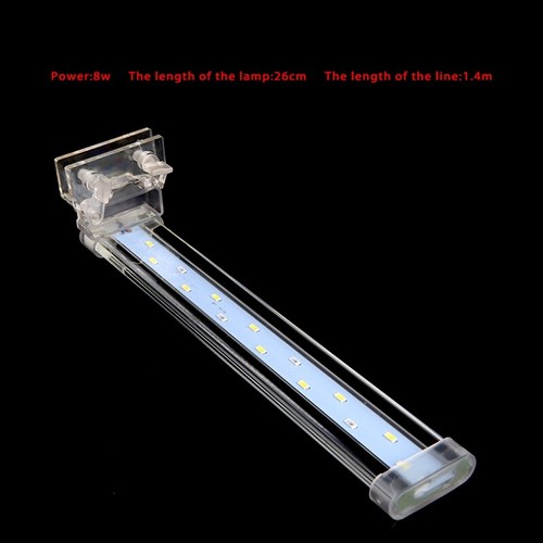 Aquarium Fish Tank Clip Light Plant Grow Submersible Lighting Lamp Decor EU Plug - Picture 11 of 28