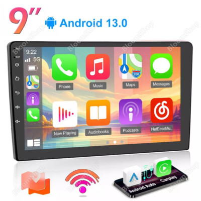 9-inch Android  Carplay car stereo radio GPS navigation WiFi BT MP5 2+32GB