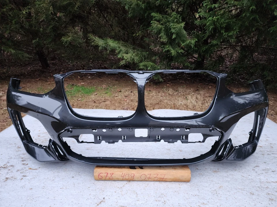 BMW X3 X4 M 2018 2019 2020 2021 deportivo parachoques delantero cubierta OEM G01 G02 Foto 2 de 4