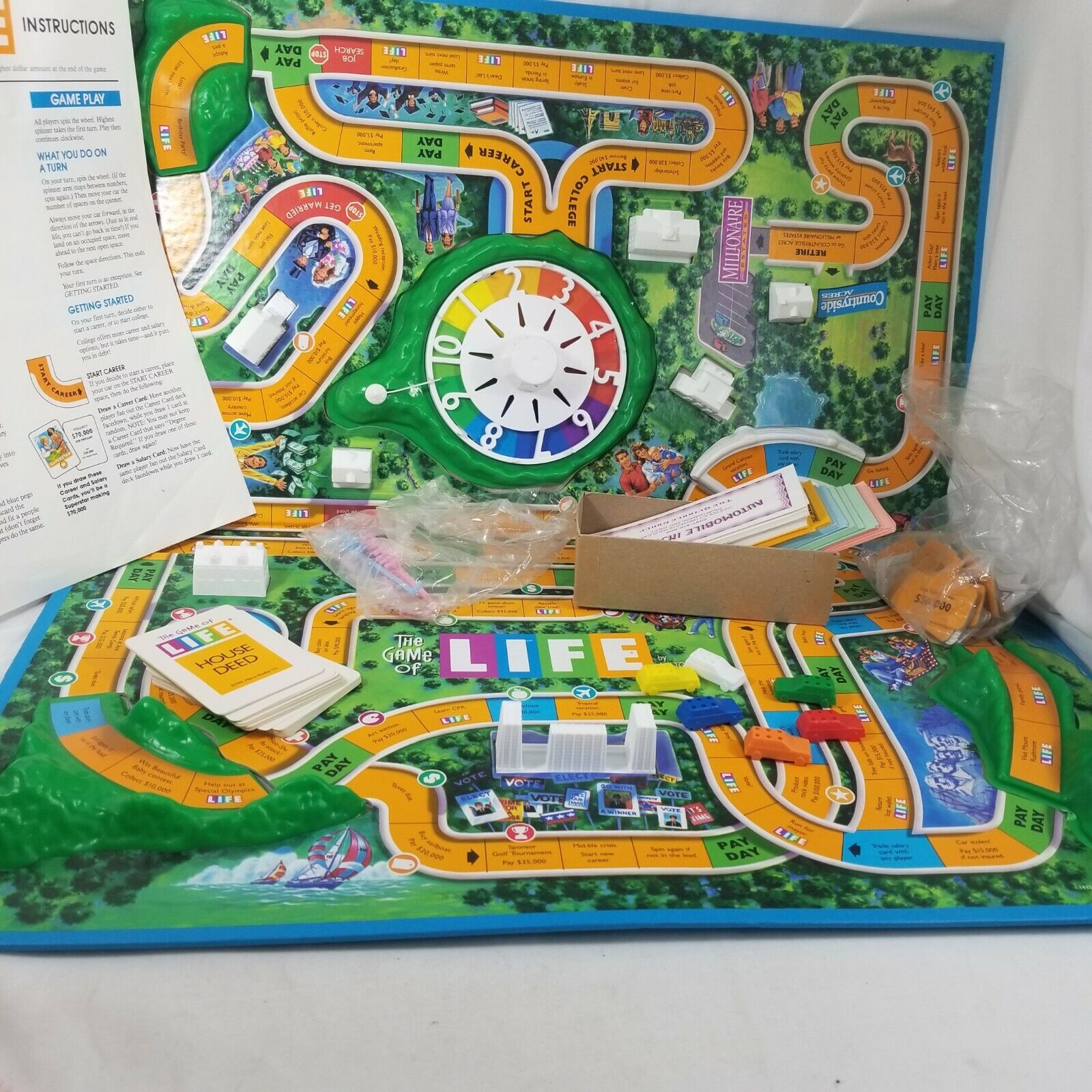 The Game of Life - Milton Bradley 1991 – The Games Are Here