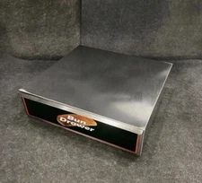 Winco 65030 Benchmark Stainless Hotdog 128 Dry Bun Box Drawer 22"W x 21"D x7"H