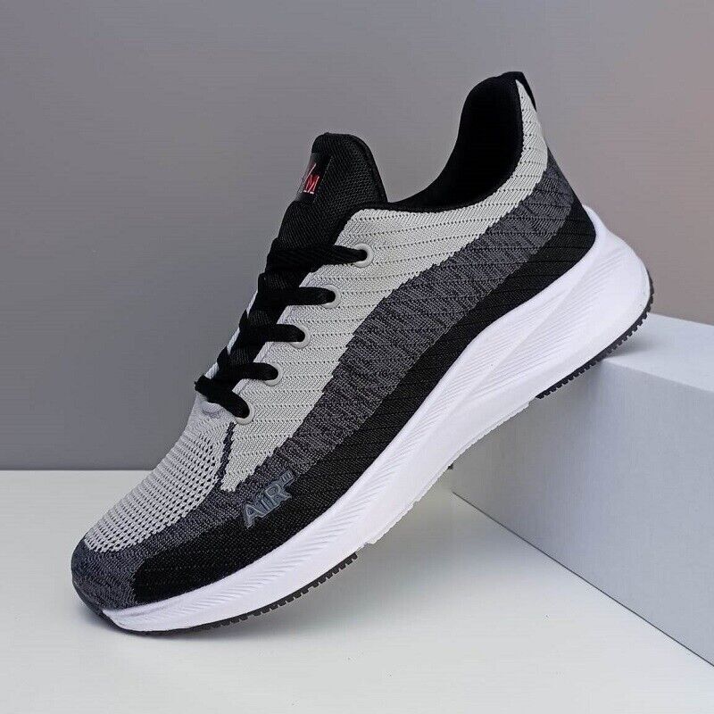 Men's Casual Outdoor Walking Trainers Shoes Sports Gym Fitness Running ...