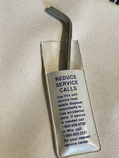 Vintage InSinkErator WRN-00 Wrenchette Silver Original Case Food Waste Disposer