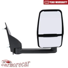 For 2003-2017 Chevrolet Express GMC Savana Van Passenger Side Manual Tow Mirror