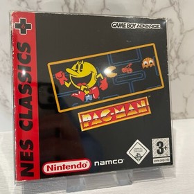 Pac-Man NES Classics (Gameboy Advance 2004) PAL Complete in Box + Protect Case