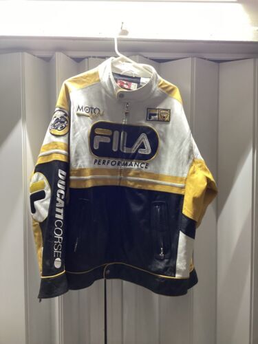 Extremely rare FILA x DUCATI racing jacket Ducati Motorbike 