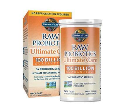 Garden of Life RAW Probiotics Ultimate Care Shelf Stable 30 Caps Exp. 7/26 Fresh