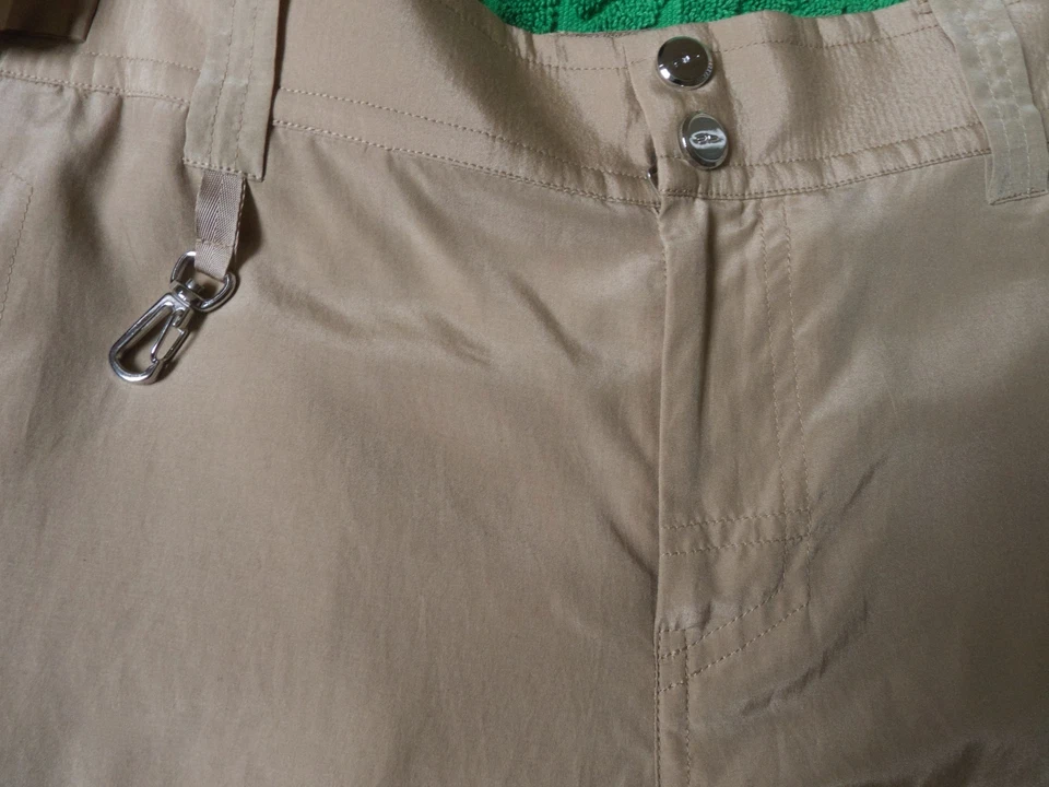 Pantalones Cortos Carga Ralph Lauren Etiqueta Negra Talla 10 Seda/Algodón Nuevos con Etiquetas Foto 4 de 4