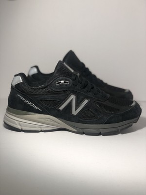 NEW BALANCE 990V4 BLACK SUEDE RUNNING 