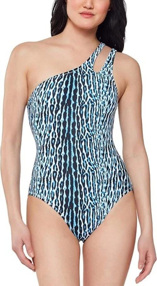 Maillot de bain à bonnets souples, imprimé fleurs hawaïennes et