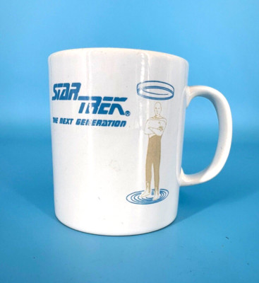 Star Trek The Next Generation Captain Picard Mug 1992 Image Design Concepts