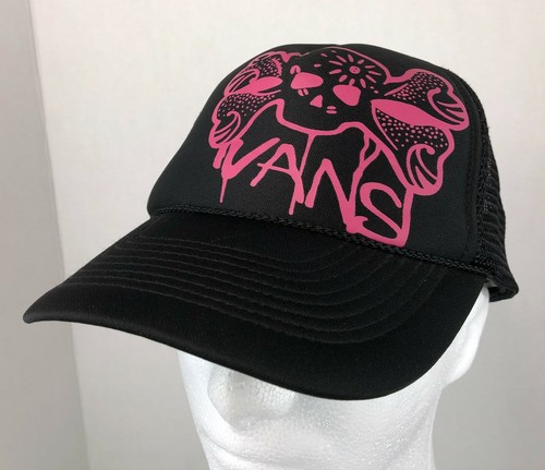 VTG Vans Black Pink Graffiti Skull 