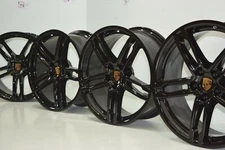 19” Porsche Macan Factory OEM Wheels Rims Black Original  2014-2024 18 19 20 21