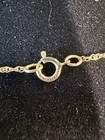 14k Yellow Gold-Fill Chain with Oval Cut Solitaire, Mystic Topaz Gem Pendant, NR — photo 8