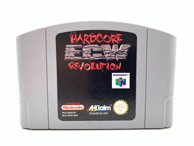 ECW Hardcore Revolution (Nintendo 64) N64 Spiel Modul [Zustand Gut]