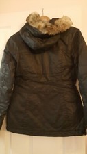 Bench Ladies Womens Winter Black Coat Small Padded Coat New