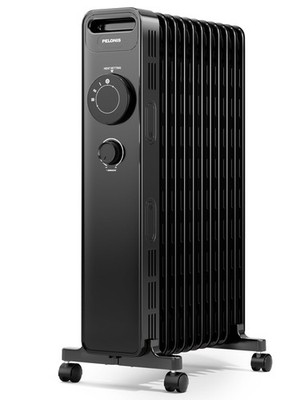 Ölradiator PELONIS 2300 W, schwarz
