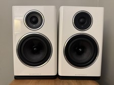 Wharfedale Diamond 11.2 Bookshelf Speakers White Sandex Pair AudiophileHiFi