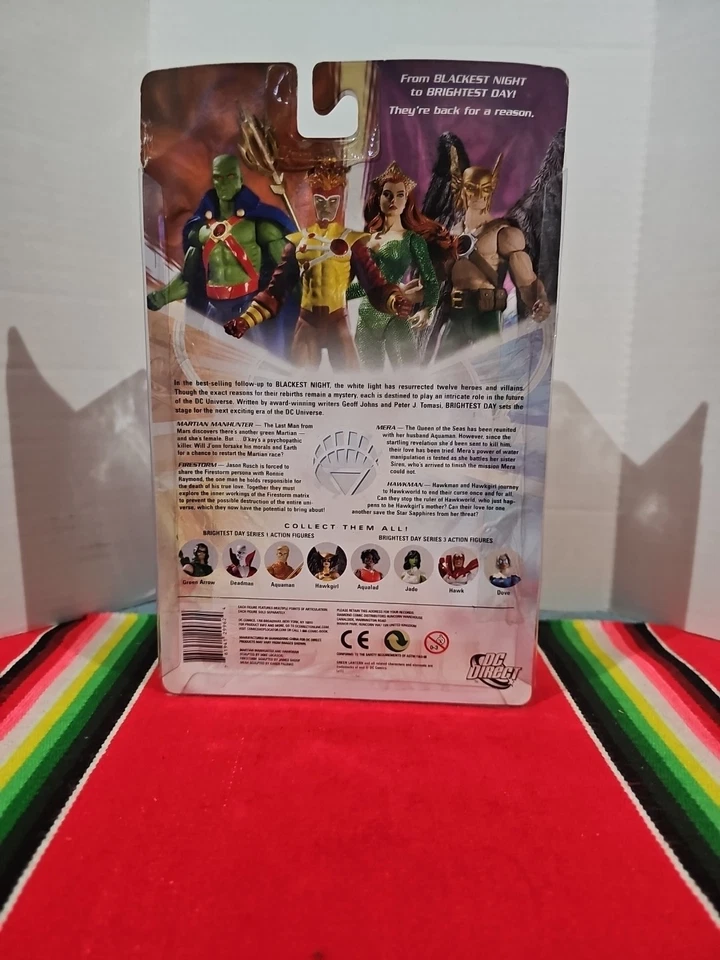 Brightest Day Mera DC Direct Series 2 Collector Action Figure DC Comics (New) - Image 3 of 4