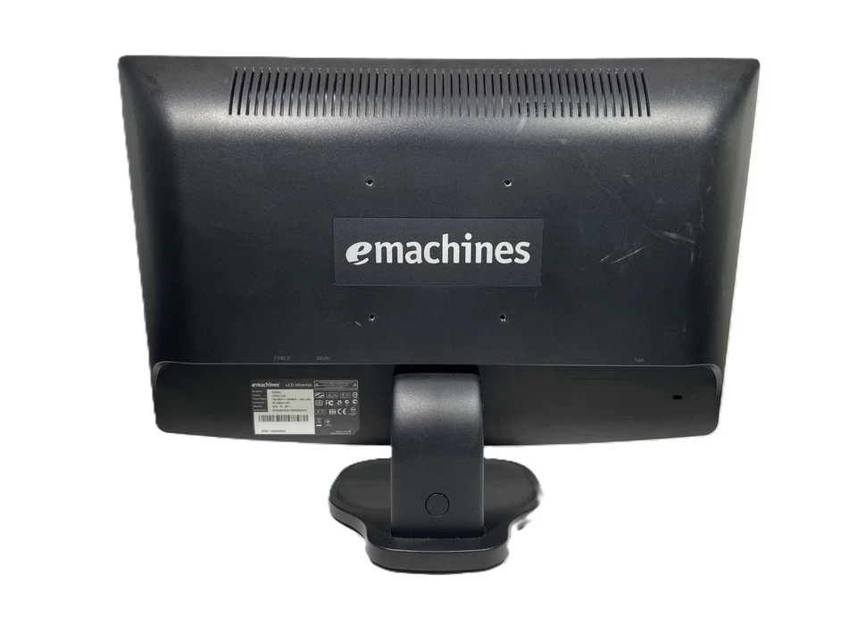 eMachines E202HL 20" Widescreen LCD Monitor with Built-in Speakers+VGA "GRADE A" - Image 3 of 4