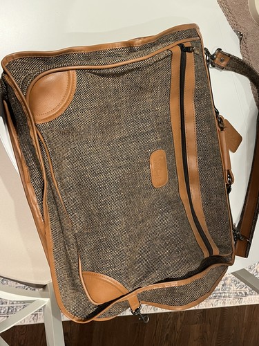 VTG PIERRE CARDIN Garment Bag Luggage Hanging Suit Bag Luggage 1980s