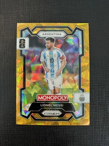 2026 Panini Prizm Lionel Leo Messi Cracked Ice