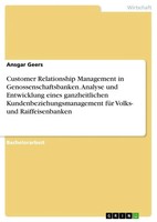Ansgar Geers | Customer Relationship Management In Genossenschaftsbanken....