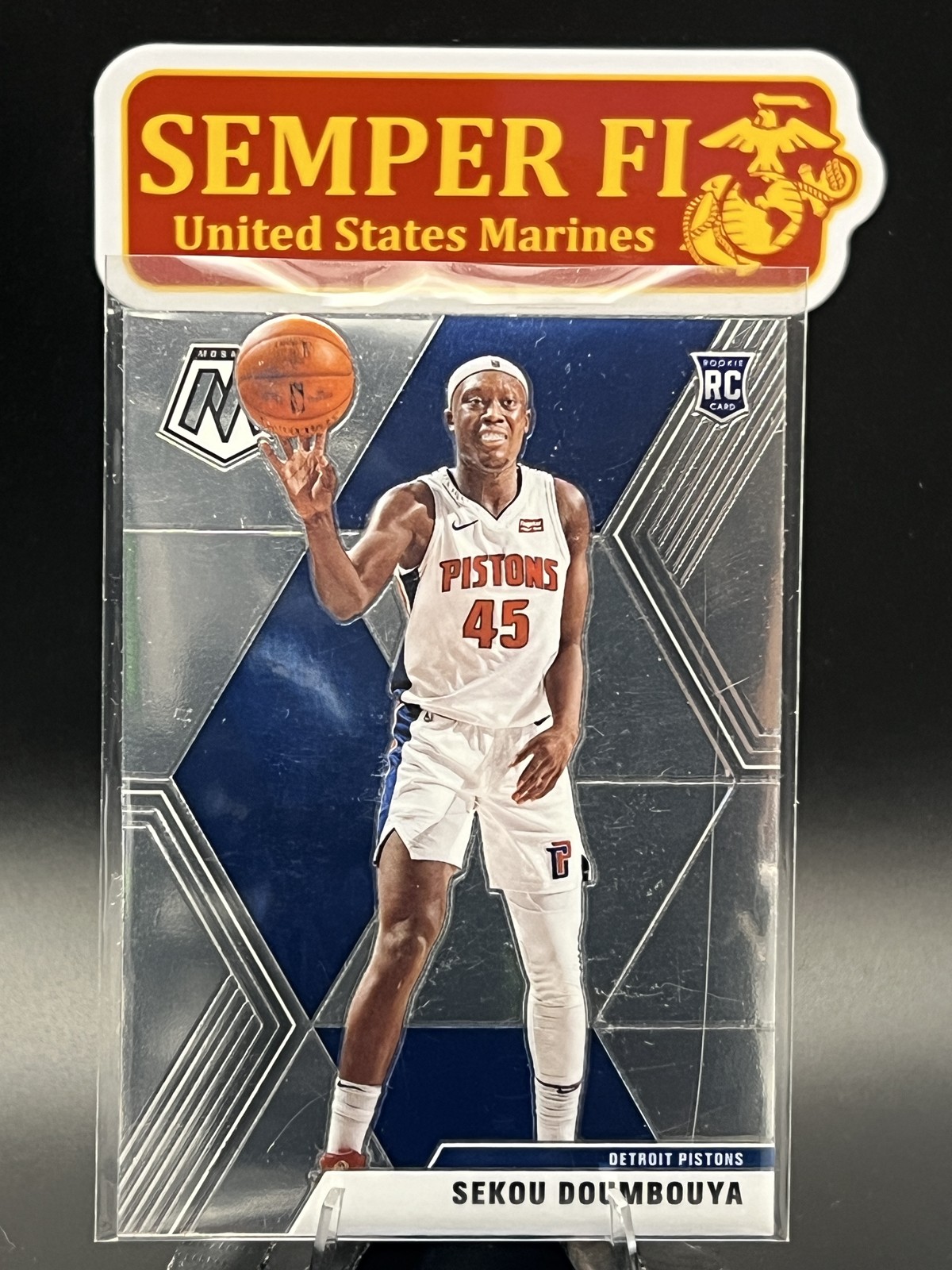 #243 Sekou Doumbouya 2019-20 Panini Mosaic Rookie